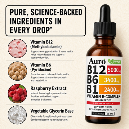 Auro Vitamin B-Complex Liquid Drops